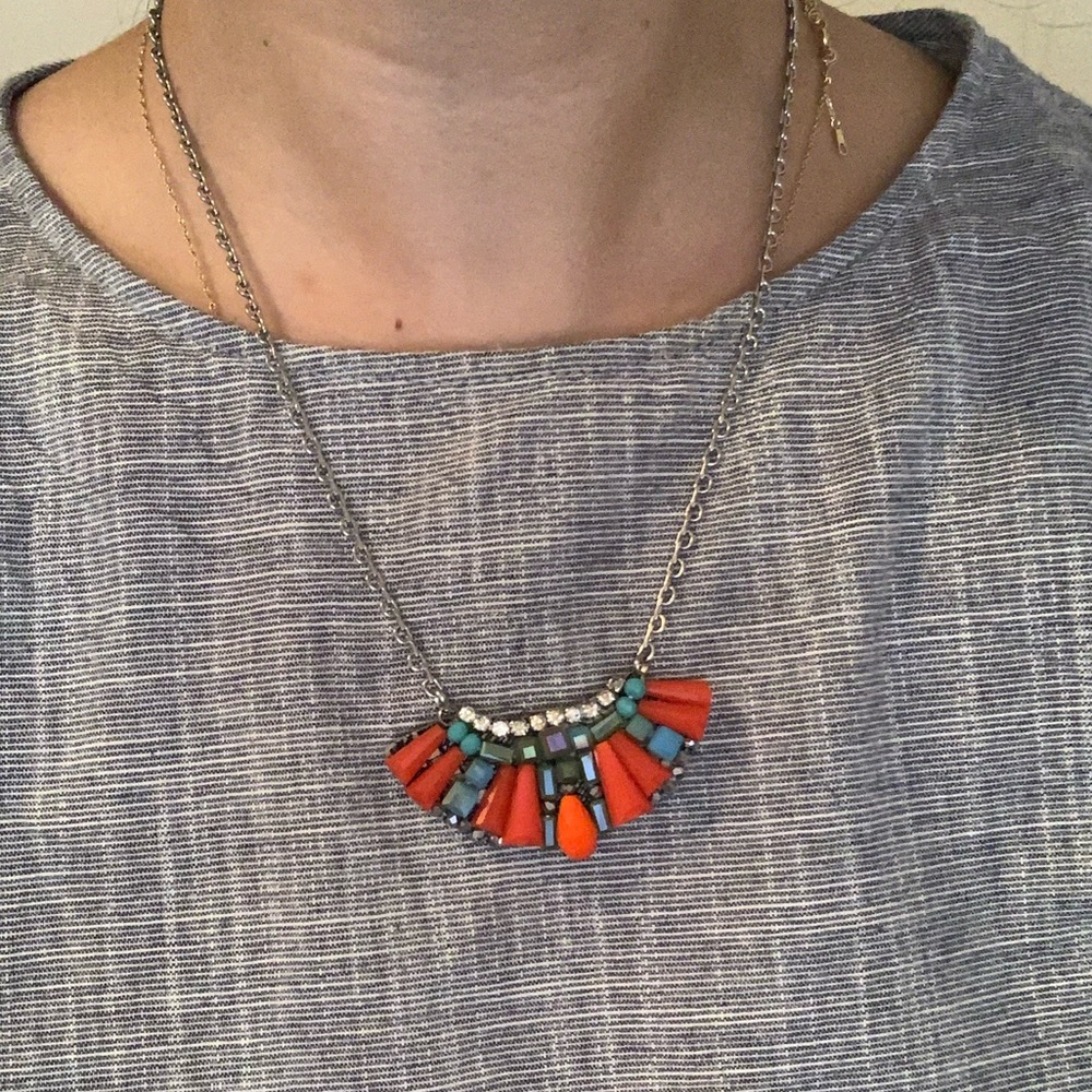 francesca’s colorful necklace!!
